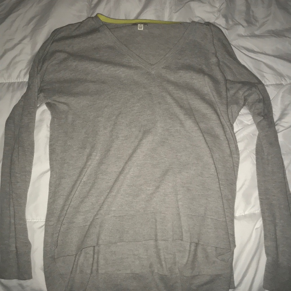 Grey GAP Sweater, V-Neck